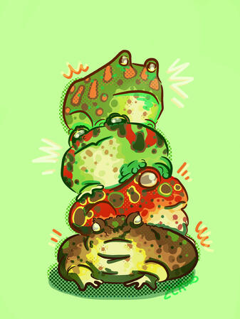 pacman frogs